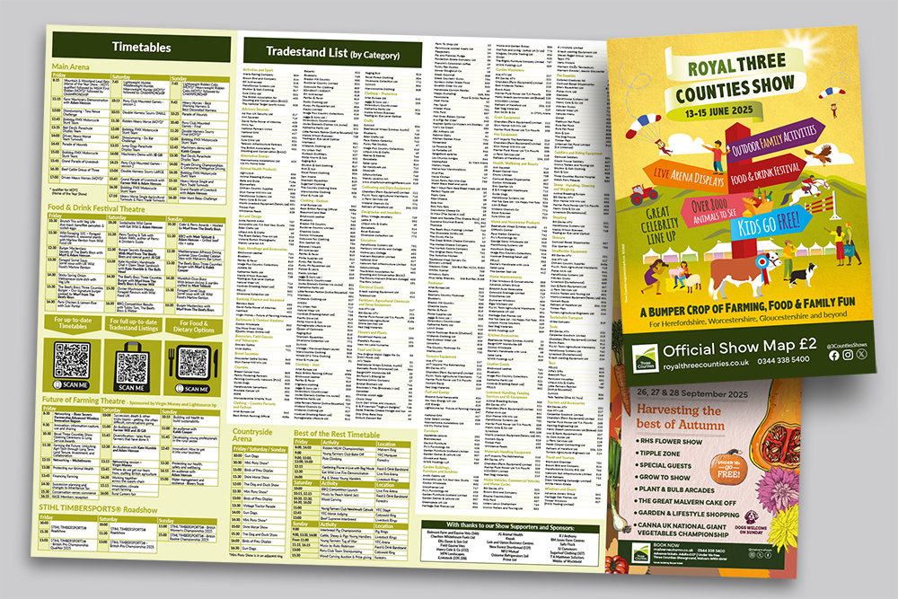 Royal Three Counties Show Booklet